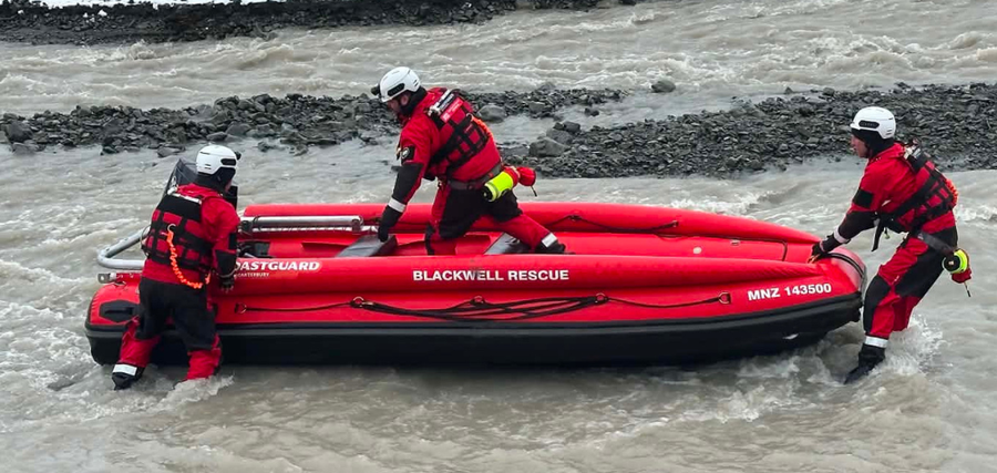 Coastguard searches Cass River for missing hiker