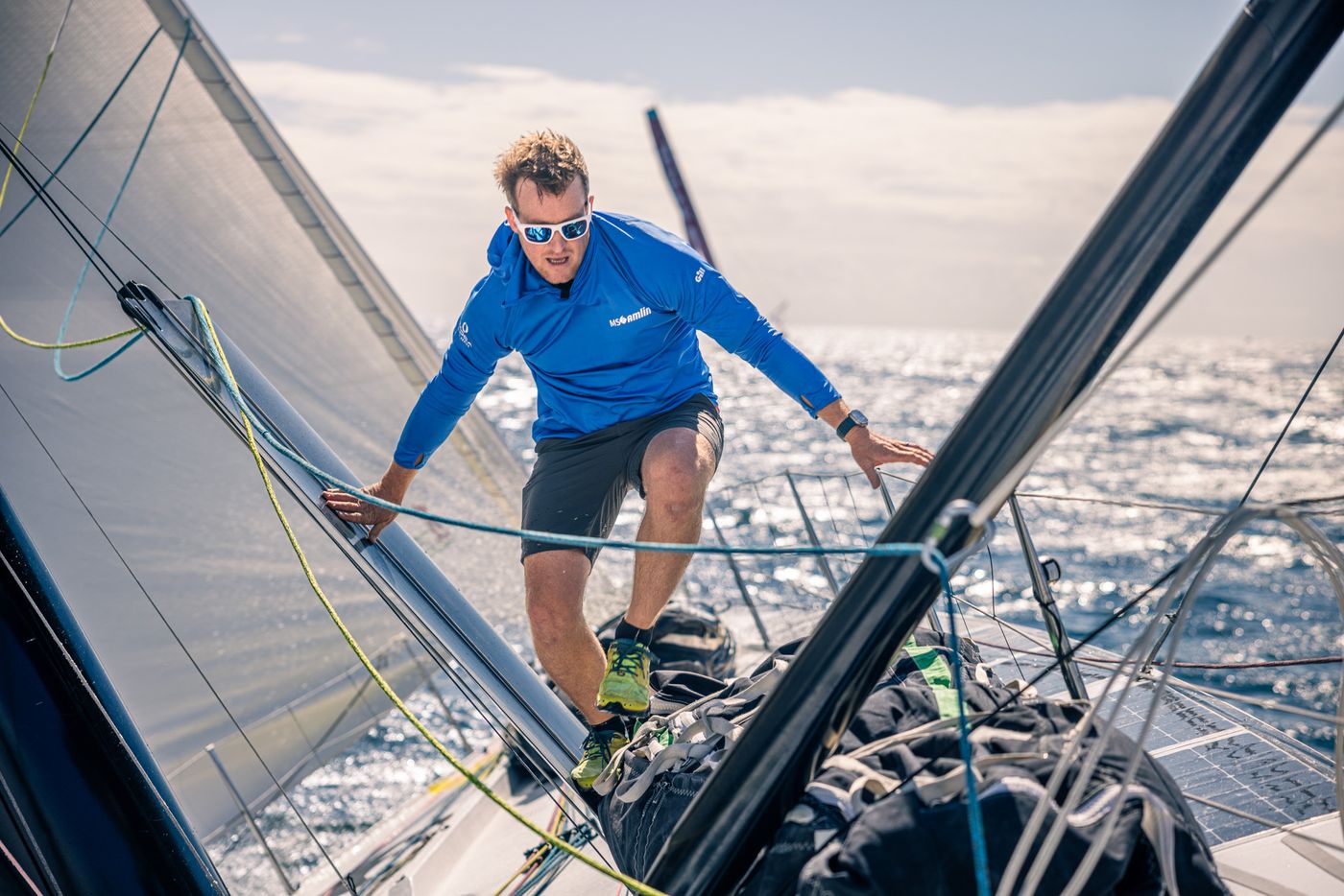 Conrad Colman, Kiwi Sailer In The Vendée Globe, Round The World Race Photo Credit: Colman