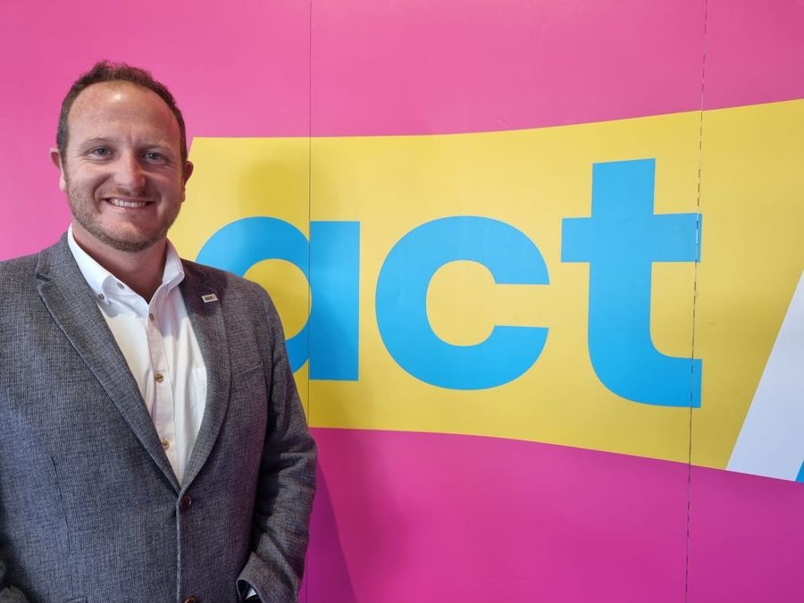 ACT candidate Cameron Luxton