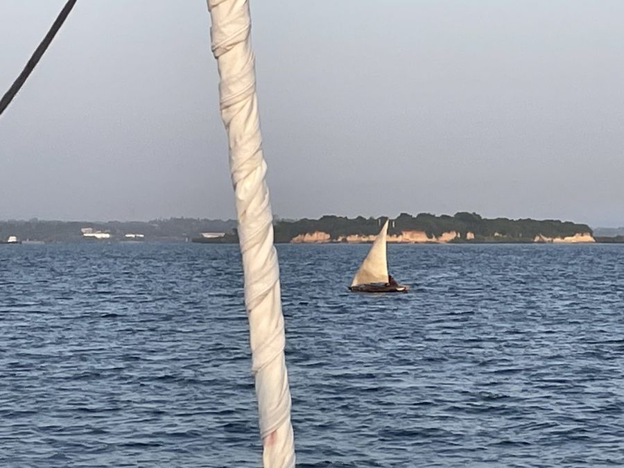 Finally in calmer conditions in the Pemba channel, just outside Tanga, Tanzania.