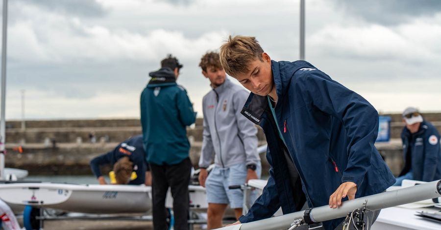 Dublin Bay's shifty winds test the world's best ILCA sailors, 24 August 2026