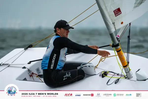 Caleb Armit also secured his spot in the gold fleet