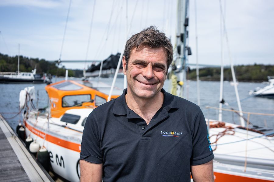 Damien Guillou and Solarem before the Golden Globe Race 2026