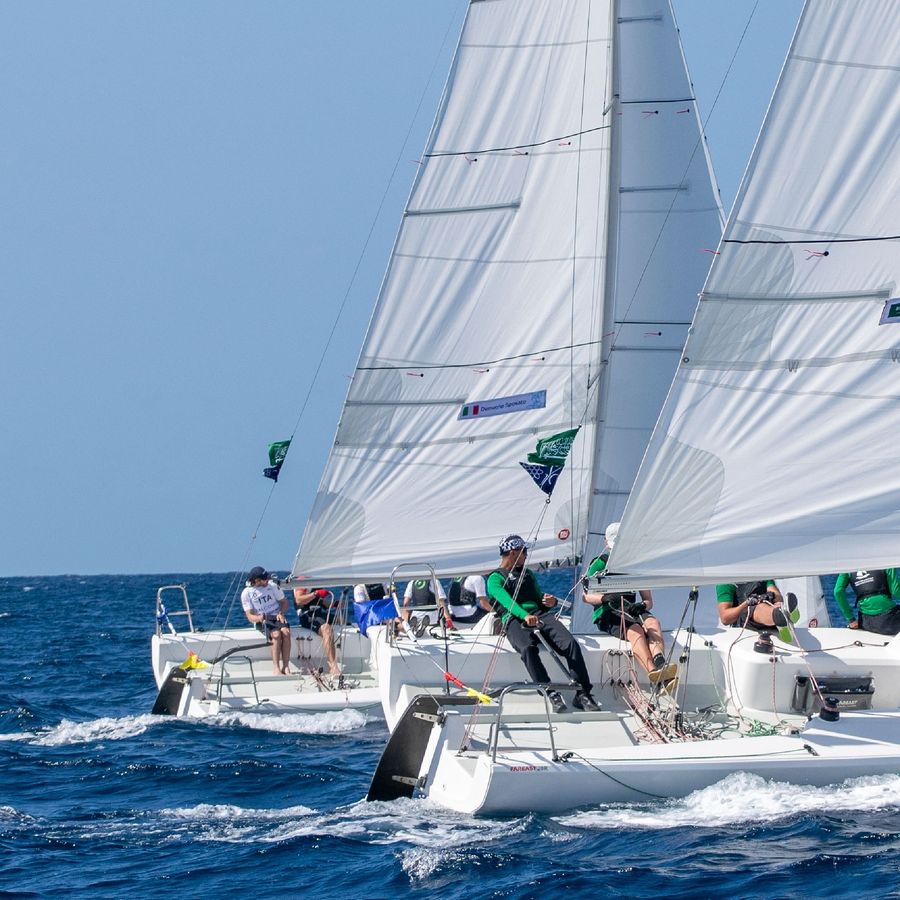 Day 1 racing Image credit Saudi Sailing Federation on Facebook