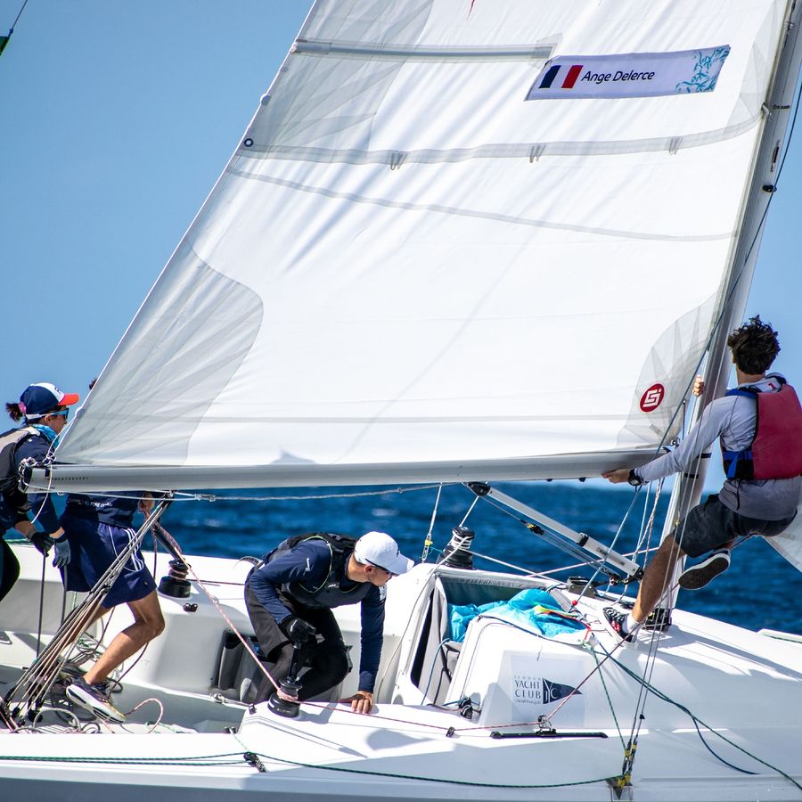 Day 1 racing Image credit Saudi Sailing Federation on Facebook