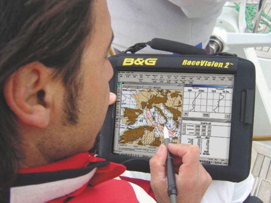 Deckman in use at the Whitbread Race
