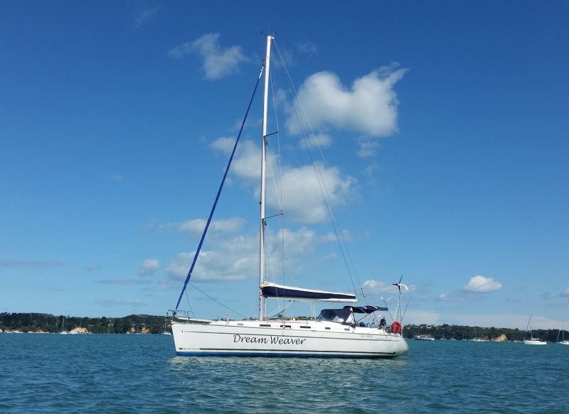PIC Coastal entrant Dream weaver. This boat is pretty well known internationally as it started life as La Vagabond before Riley and Elayna swapped for a cat