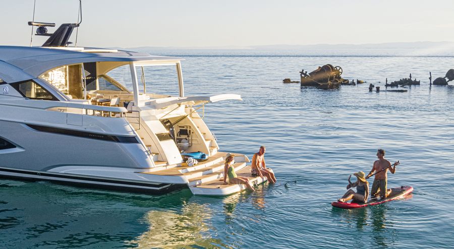 Riviera's 6800 Sport Yacht makes European bow at Cannes, 30 July 2026