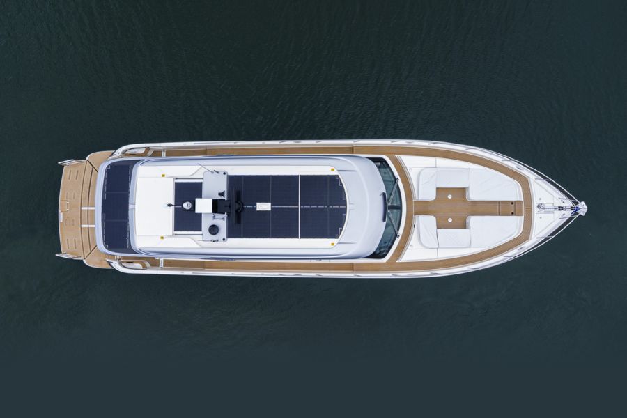 Solar skin bonded into hardtops cuts generator use on Riviera range, 14 April 2026