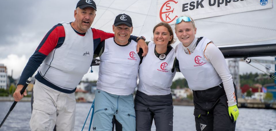 Ekolns SK Uppsala won the third round of Sweden’s Allsvenskan Sailing League.