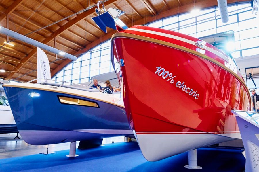 Electric boats at INTERBOOT.