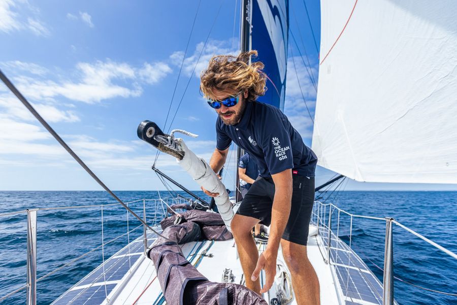 Elie Pirnay is now a on-water team member of Aotearoa Ocean Racing's entry in The Ocean Race Atlantic 2026