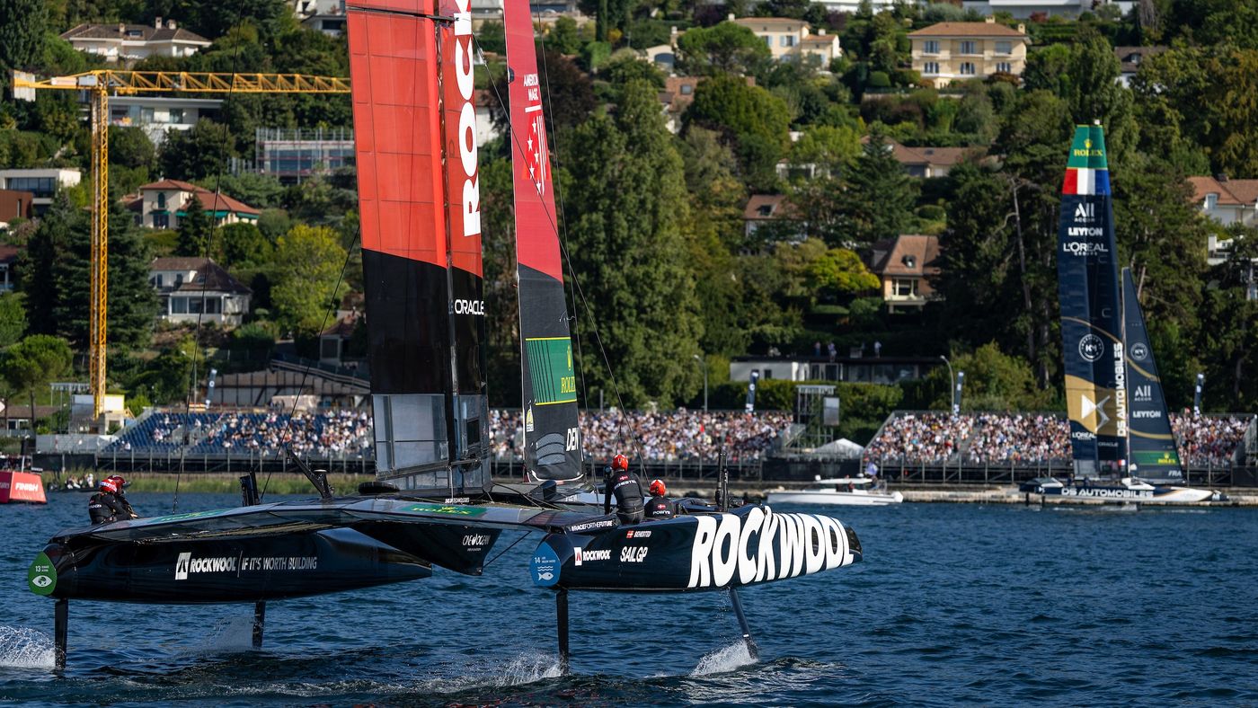 Danes sprint past Brazilians to top Geneva SailGP standings, 19 September 2026