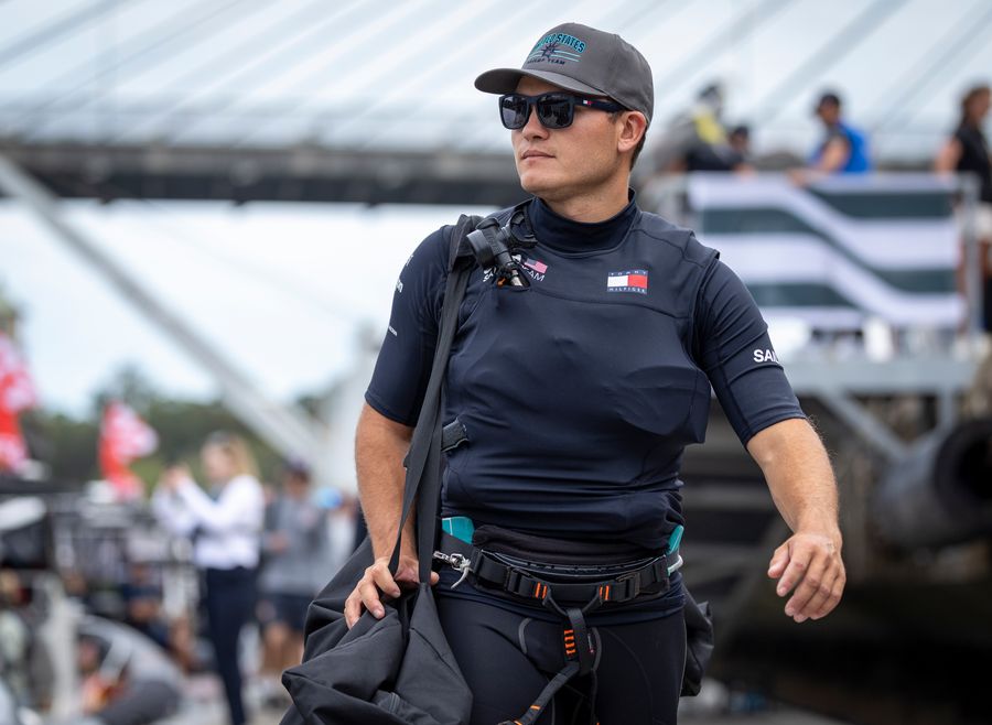 Harry Melges IV is one of four young sailors chasing a SailGP career.