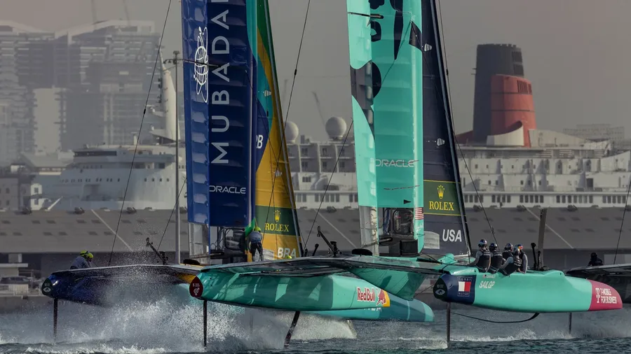 USA and Brazil. Photo Credit: SailGP Media