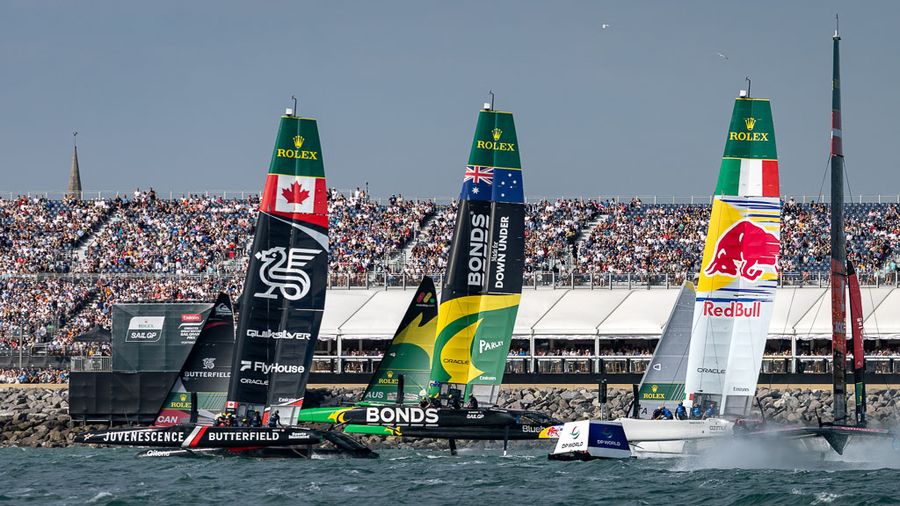 Six races, six winners as Portsmouth SailGP day one ends in deadlock, 25 July 2026