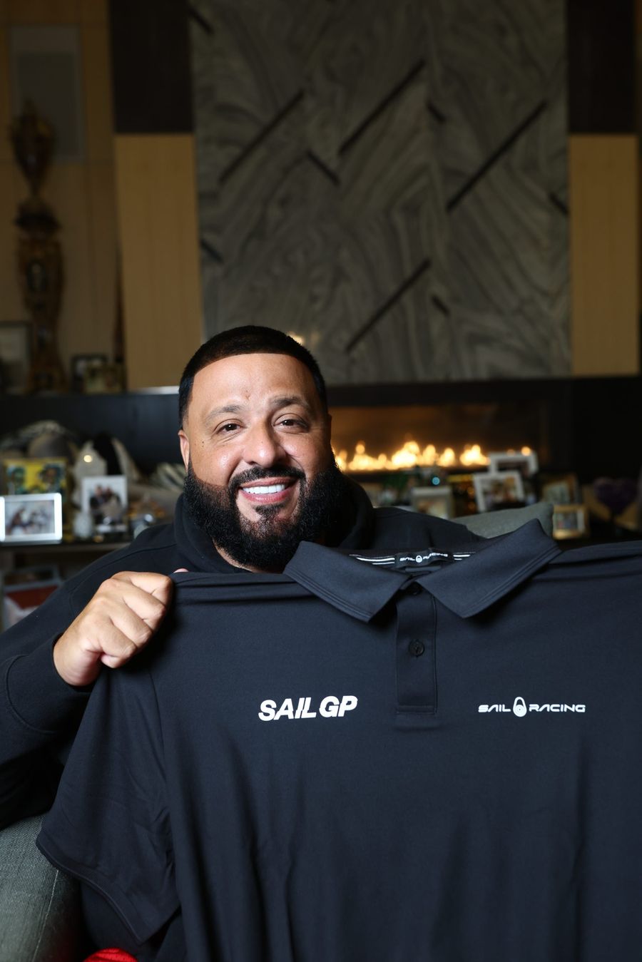 Grammy-winner DJ Khaled joins SailGP as Chief Hype Officer. Photo credit: SailGP media