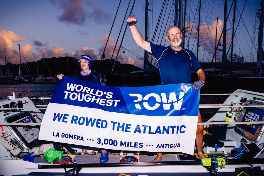 Finished! / Credit- World's Toughest Row (Facebook)