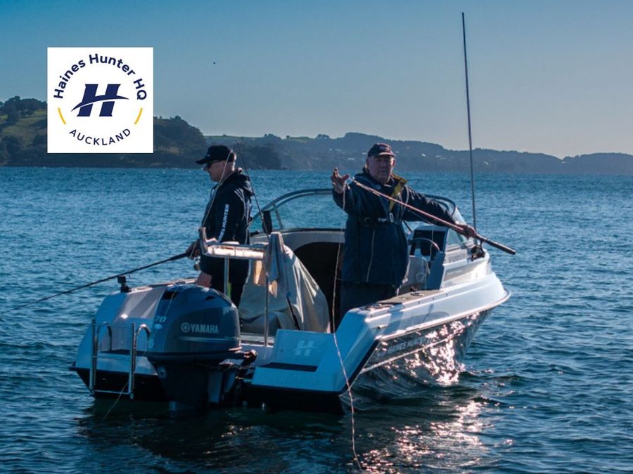 Fishing with Haines Hunter @Instagram