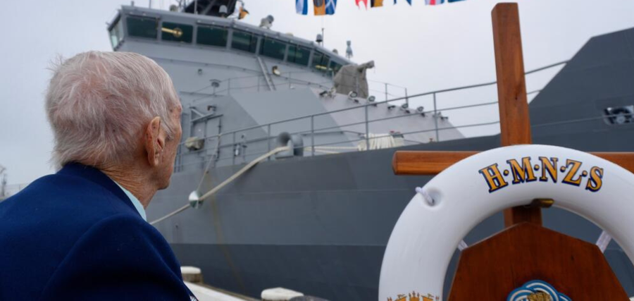 Former Chief Petty Officer Jim Blackburn BEM Ld’H (Legion of Honour)