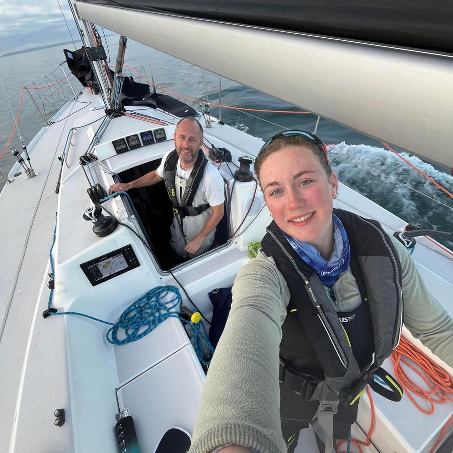 From the RORC Griffin Pathway Emma Breese will be competing double-handed with her dad Richard