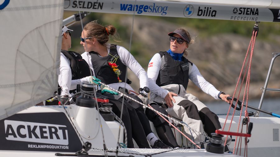 Lea Vogelius representing Denmark and WOW Racing.