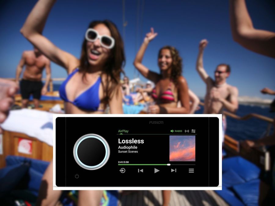 Garmin Apollo RA800 for those into serious on-water sounds Image credit Garmin