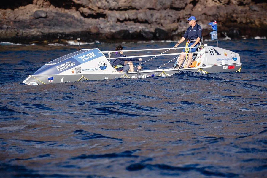 Glimmering Sea Rowing Boat Photo- Glimmering Sea on Facebook