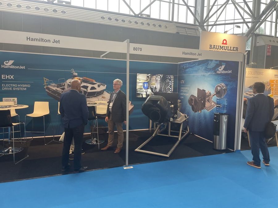 HamiltonJet at the Electric and Hybrid Marine Expo