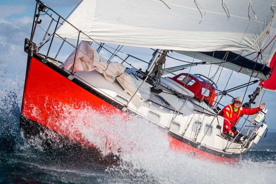 Guido Cantini Golden Globe Race 2022 entrant. Guido Cantini/Hannah Racing