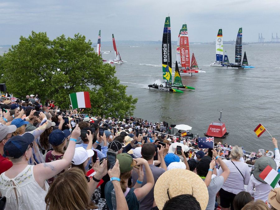 Historic stakes in NYC, France fly, Kiwis hold ground as SailGP final nears