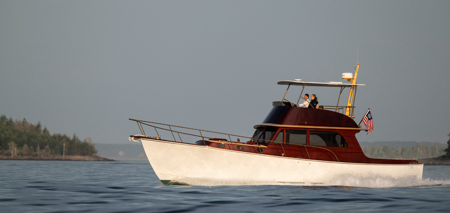 Hood 42 LM feels less yacht, more gentleman's club
