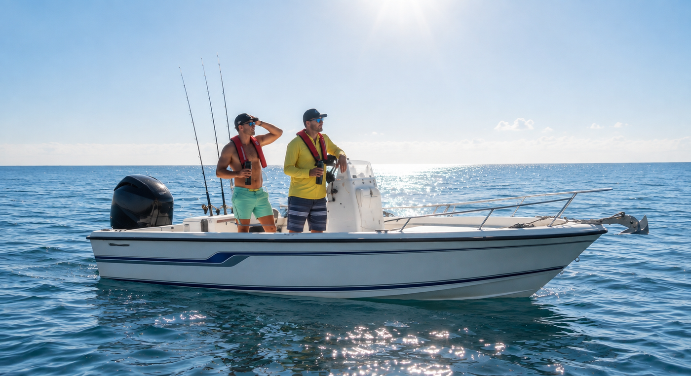 Hot summer ahead and open boat hydration tips