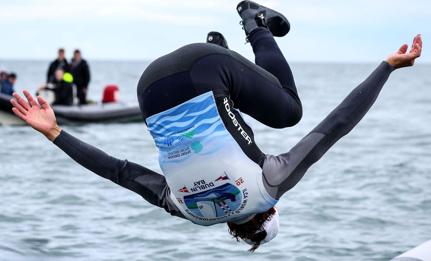 Action from the 2026 ILCA/Laser Men's World Sailing Championships