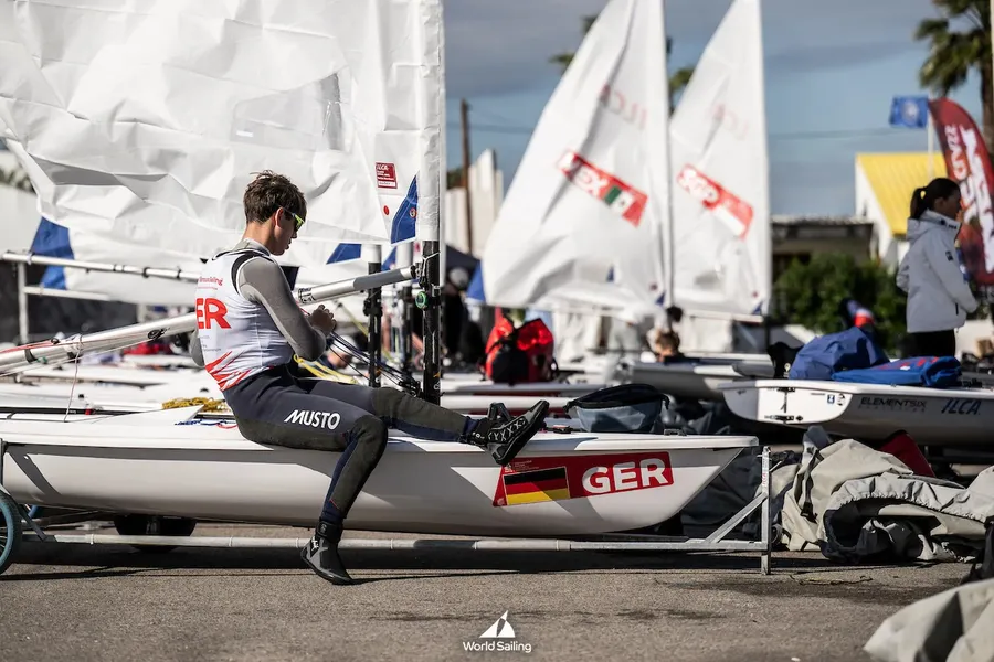 ILCA6-boys-All-set-for-the-Youth-Sailing-World-Championships-2025-in-Vilamoura-Portugal-photo-©-Nuno-Fortinho-Mendes-World-Sailing.webp