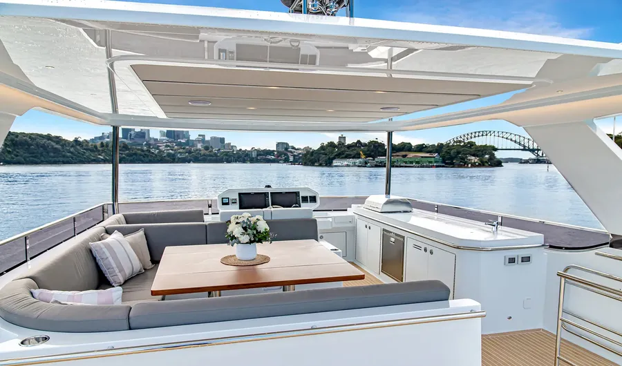 On the flybridge