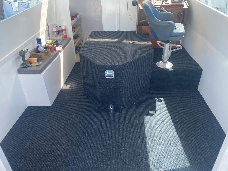 The helm after