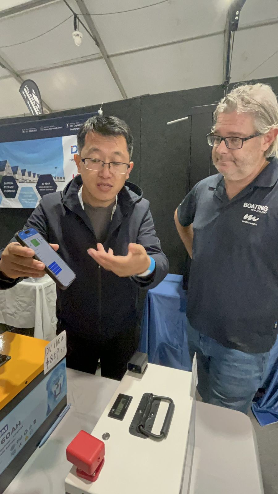 Paul introduces the App. Photo credit: BNZ