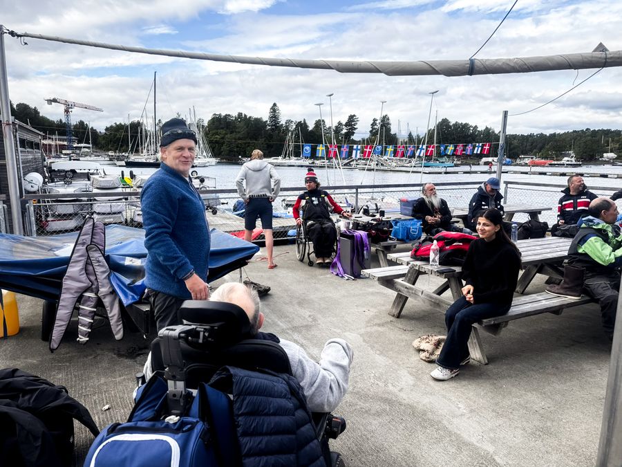 Estonian sailors master gennaker gybes in Norwegian fjord, 01 September 2026