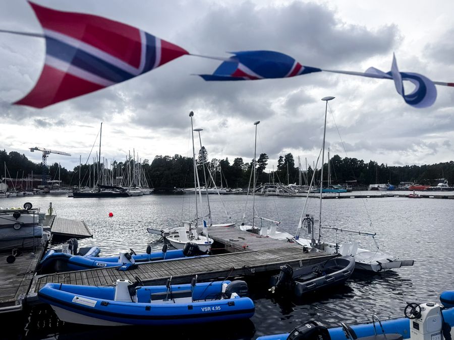 Estonian sailors master gennaker gybes in Norwegian fjord, 01 September 2026