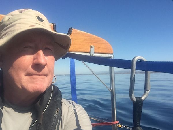 Golden Globe Race skipper Matt Woodside (05 - USA) sailing Cape George 36 ‘Tipi Haere’
