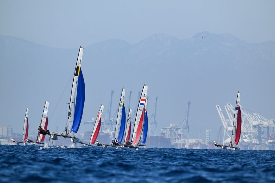 Shifting winds and mental toughness shake up LA 2028 Olympic test regatta, 06 August 2026
