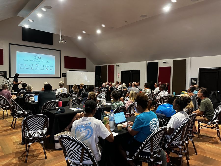 Citizens of the Sea<br />Conference underway. Photo Credit: Viki Moore