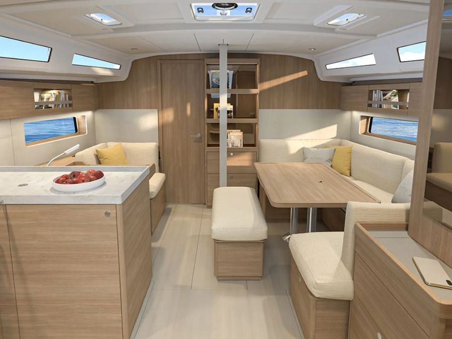 Inside the Beneteau Oceanis 42