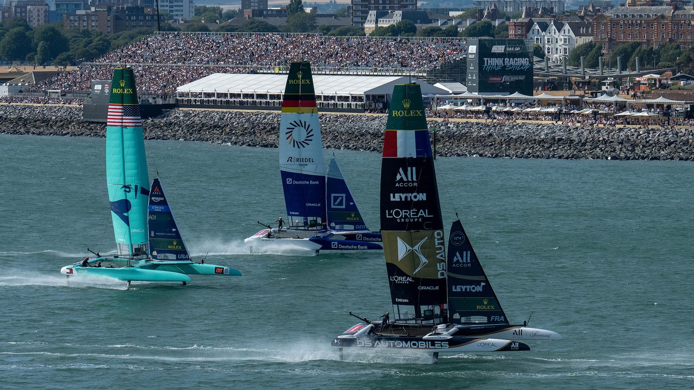 SailGP's $25k jackpot survives Portsmouth after five fans nail the teams but miss the order, 30 July 2026