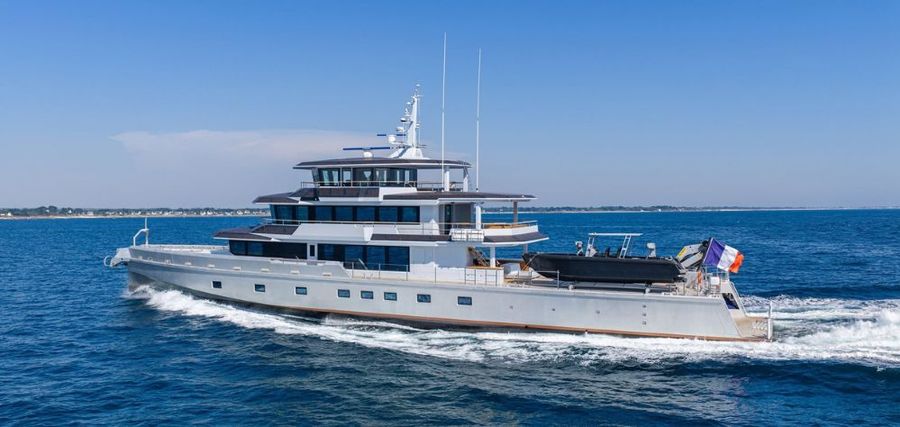 JFA Yachts' 50 metre hybrid explorer yacht CANOA
