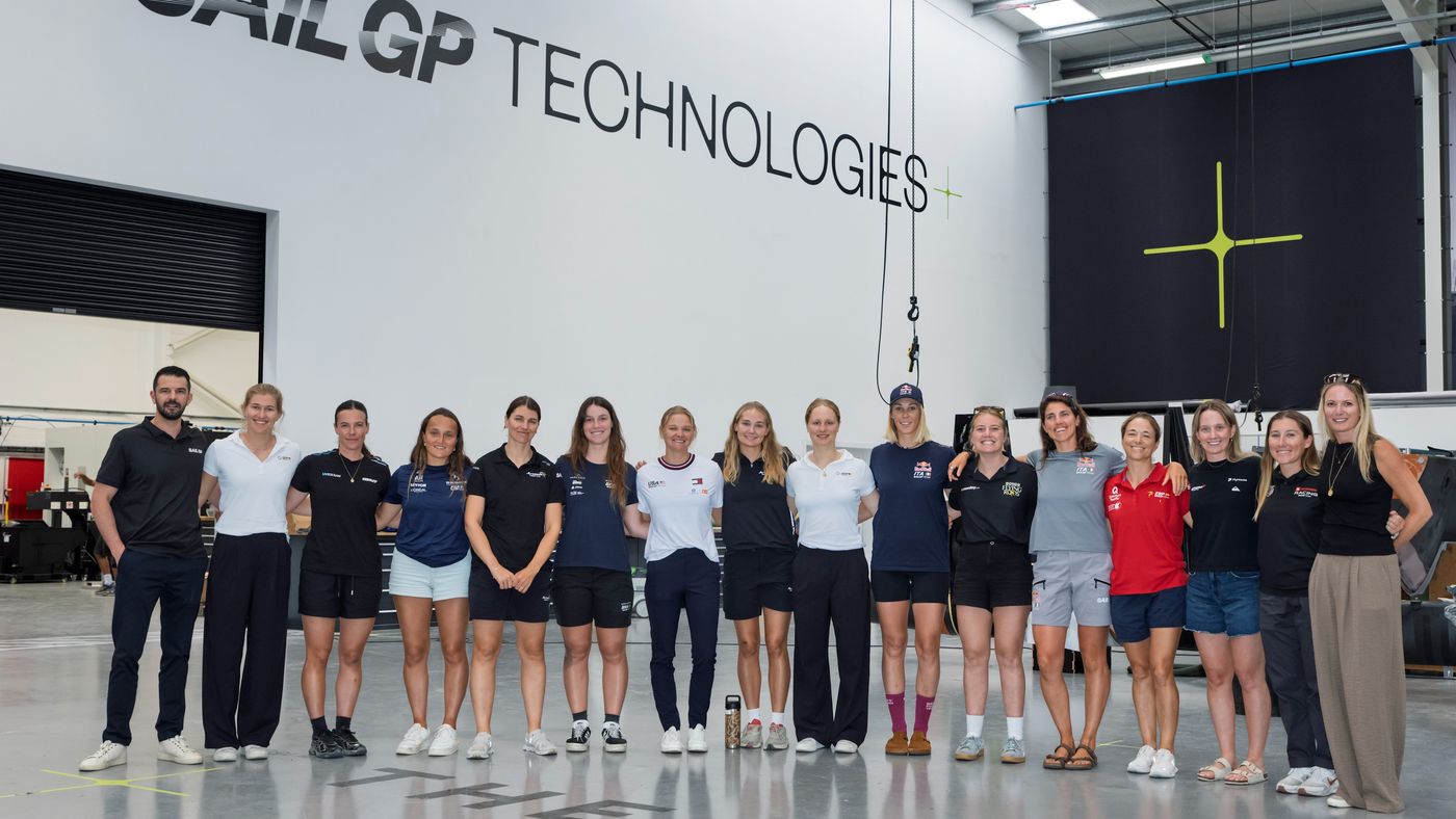 Eighteen women race the simulator to close SailGP's experience gap, 10 August 2026