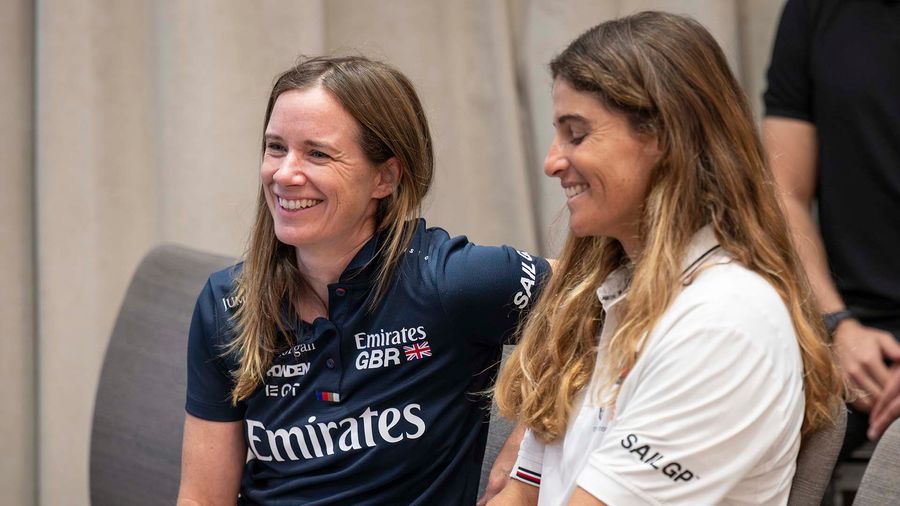 2026 Season // Hannah Mills and Martine Grael front up at the Geneva press conference