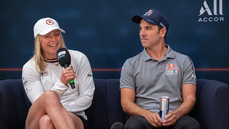 Anna Weis and Phil Robertson speak to media at the Geneva press conference for the 2026 season
