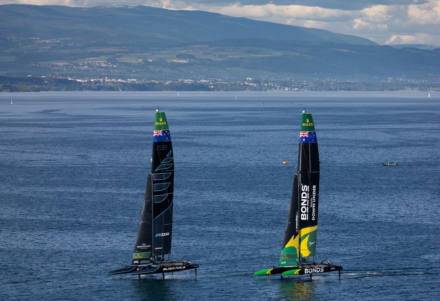 Black Foils second overnight after tight opening day in Geneva